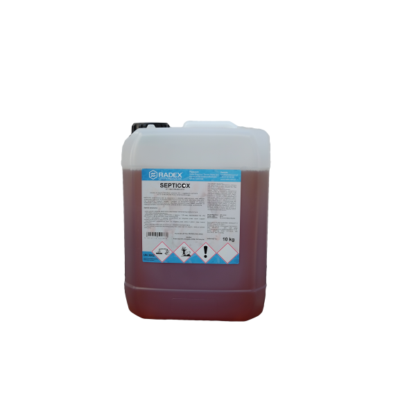 Septicox  20 KG  Kwasowy preparat do mycia i dezynfekcji powierzchni w obszarze weterynaryjnym